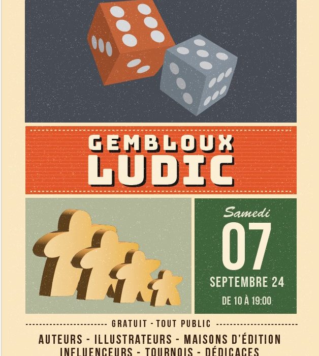 gembloux ludic festival 2024 affiche